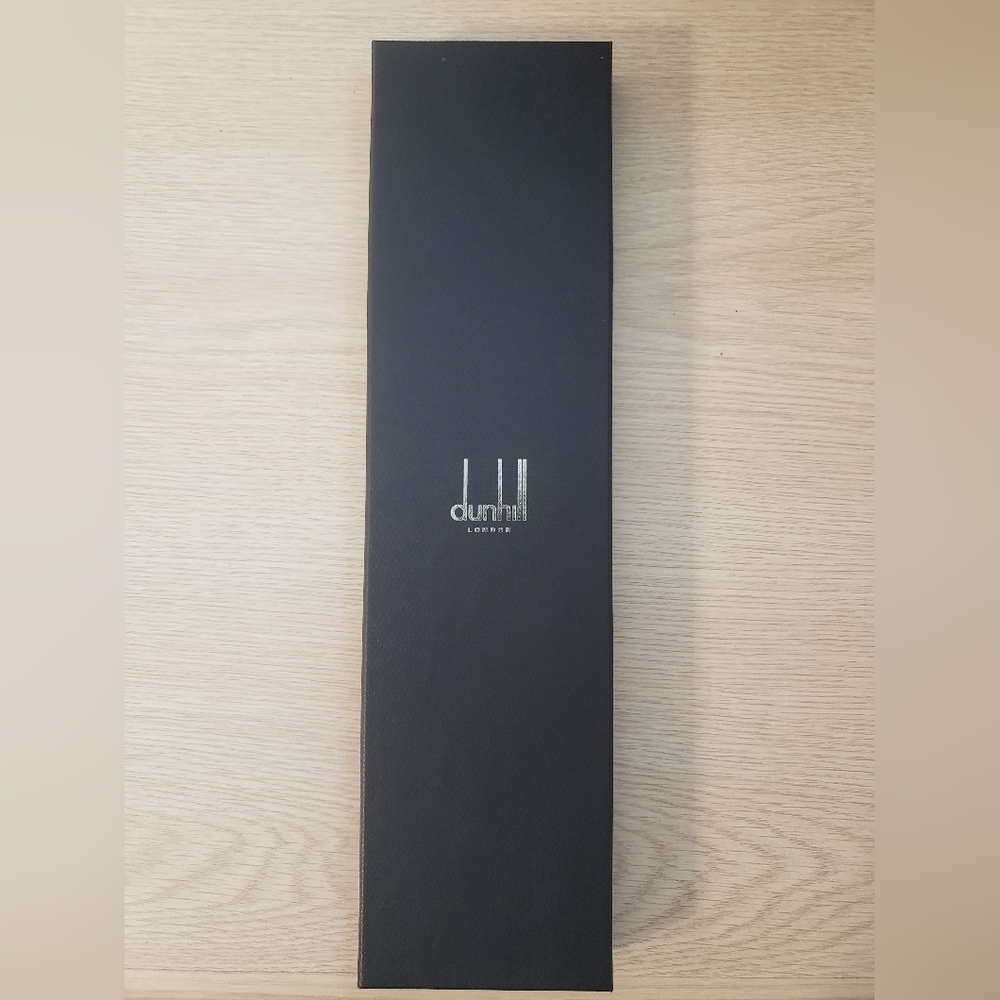 DUNHILL Duke Leather Luggage Tag ( NEW IN BOX) - Picture 5 of 7